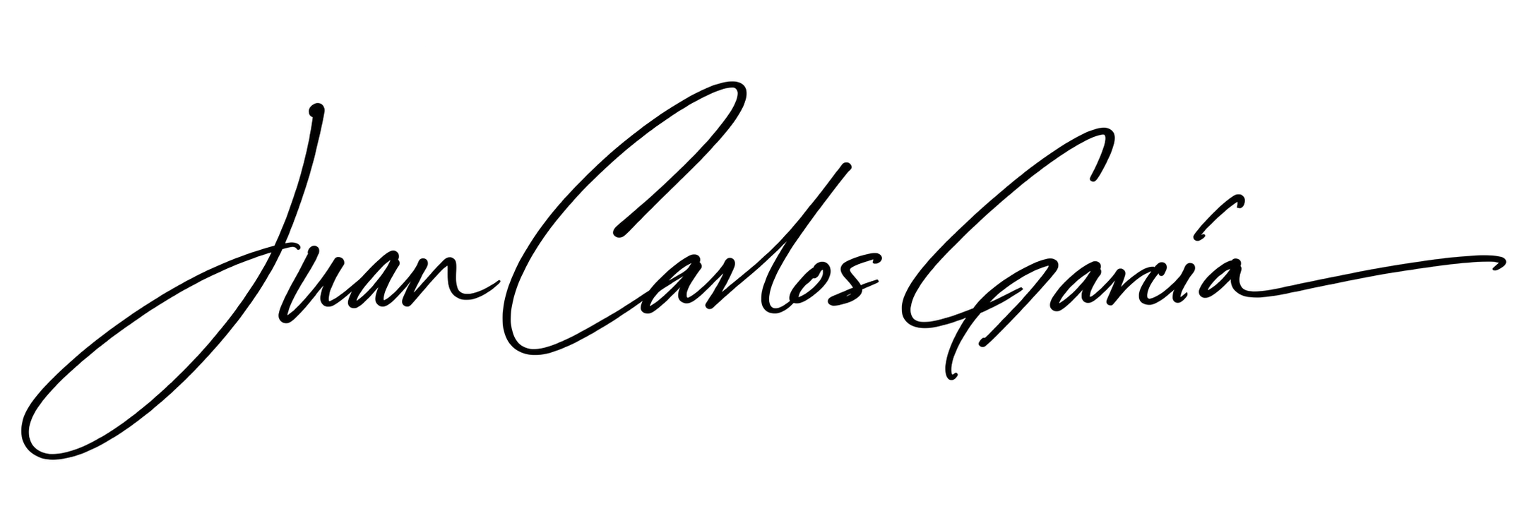 Firma de Juan Carlos García