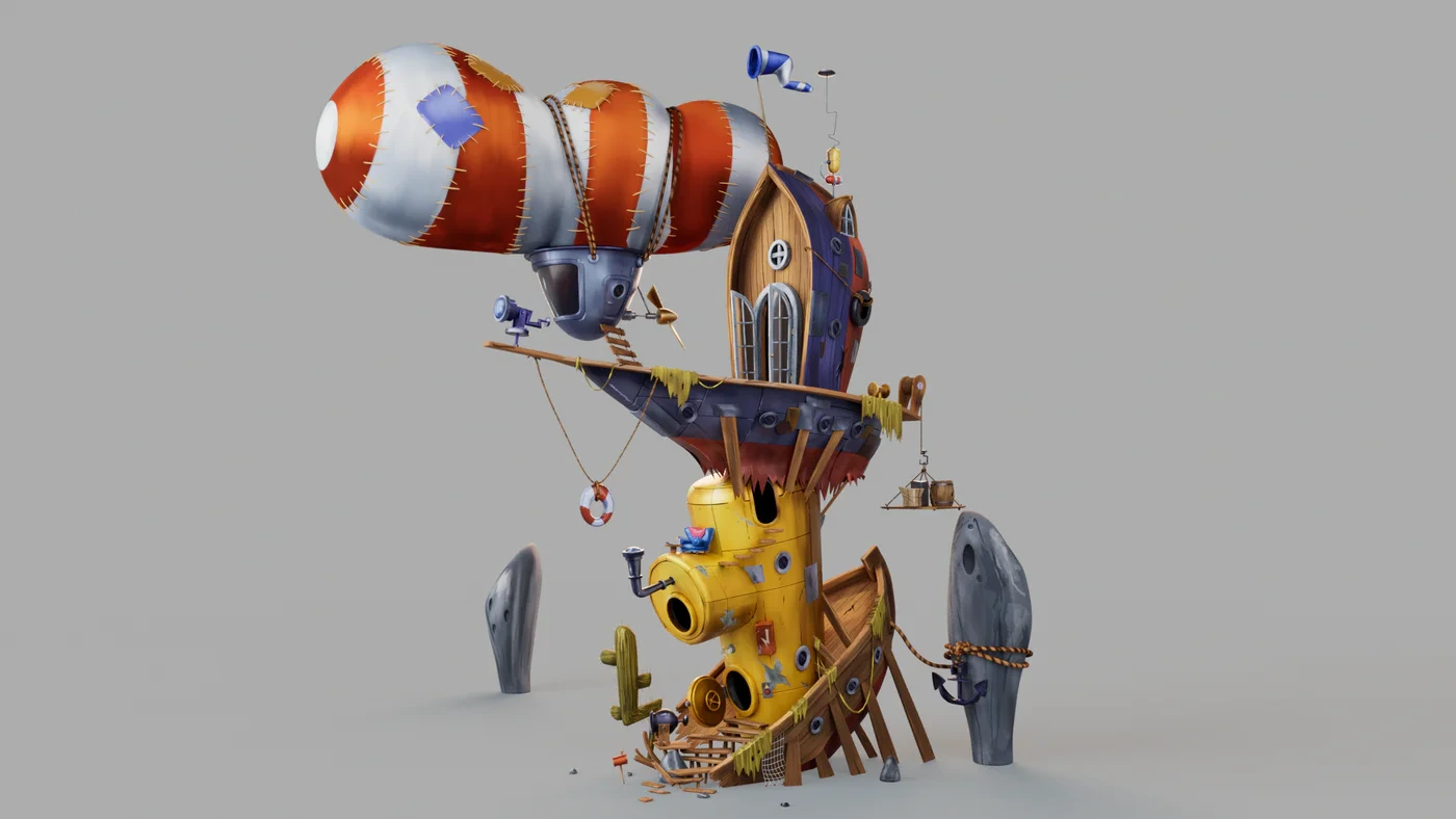 Proyecto de modelado 3D — © Alumna Vanessa Sigala Aguayo